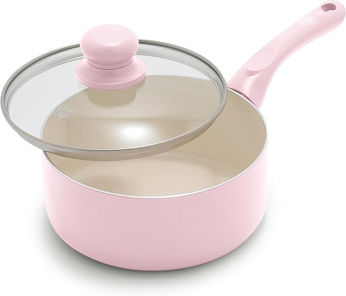 GreenLife 2 Quart Nonstick Saucepan by GreenLife