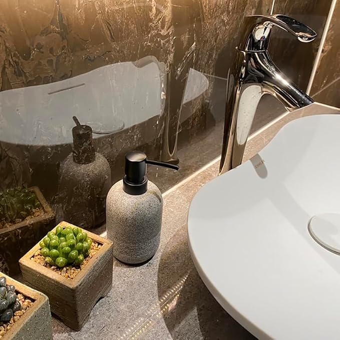 GalDal Soap Dispenser Grey, Hand Soap Lotion Dispenser - Image 3