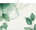 Watercolor Green Palm Leaves Dish Drying Mat 18x24 Inch, Microfiber Absorbent by Unknown