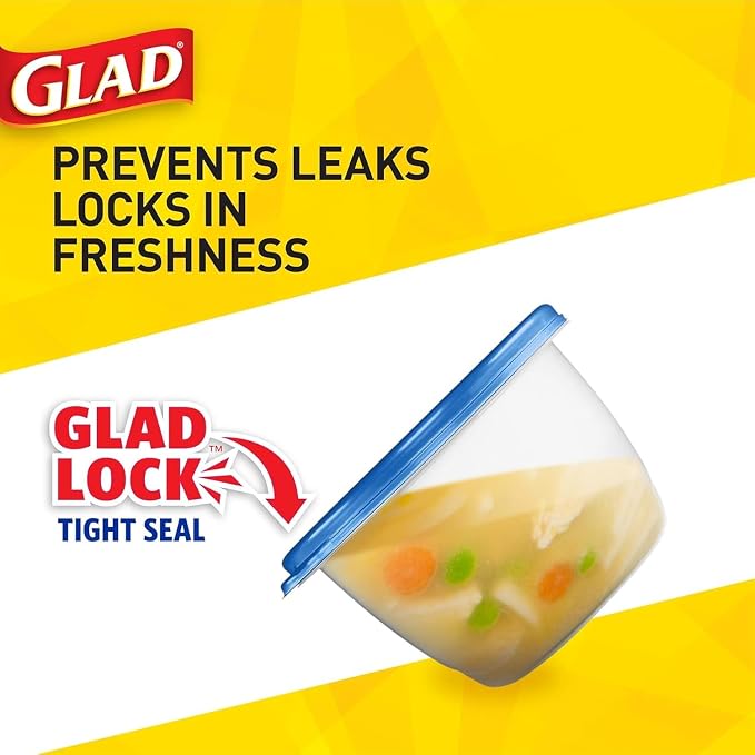 Glad GladWare To Go Snack Food Storage Containers - Image 5