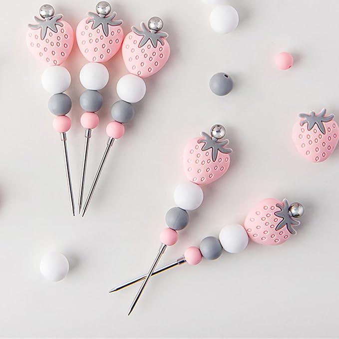 Icing Pin, Scriber Needle for Cake Decorating Strawberry Beaded Cookie - Image 5