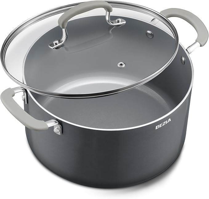 6 Quart Nonstick Stock Pot by BEZIA
