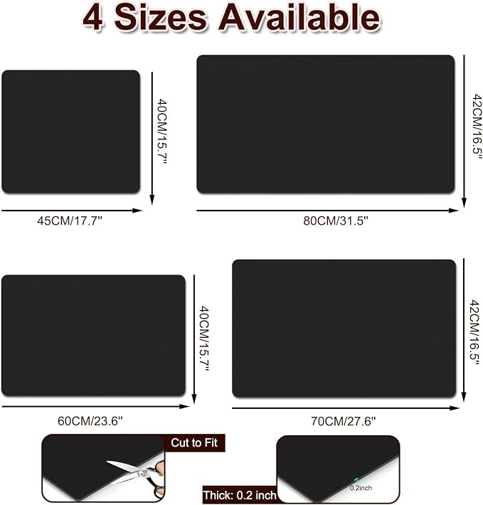 Dish Drying Mat for Kitchen, 16’’ X 18’’ Coffee Bar Mats for Countertop Fit - Image 5