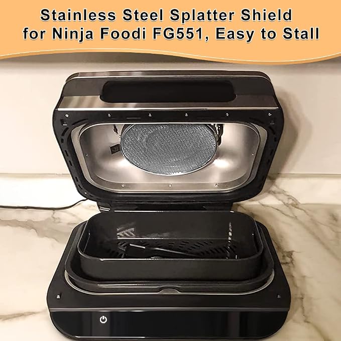 BYKITCHEN Stainless Steel Spatter Shield - Image 4