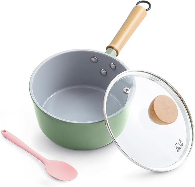 ROCKURWOK Ceramic Nonstick Sauce Pan by ROCKURWOK