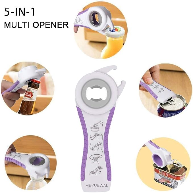5-in-1 Multi-Functional Bottle, and Can Opener - Image 3