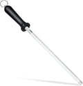 Knife Sharpener Rod, Kitchen Knives Sharpener Carbon Steel Professional Knife by FANERFUN