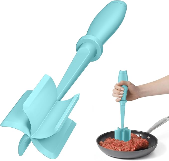 Meat Chopper, Upgrade Hamburger Smasher, Premium Heat Resistant Meat Masher by PGYARD