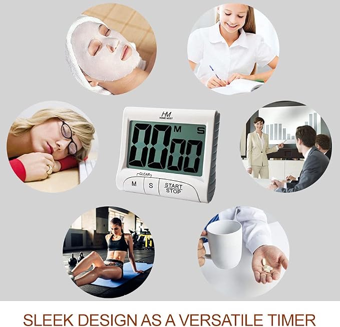 2-Pack Large Display Kitchen Timer - Image 5