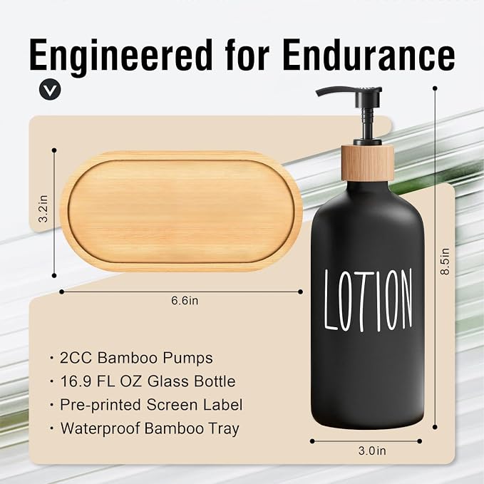 MOMEEMO Soap Dispenser Bathroom Set - Image 6