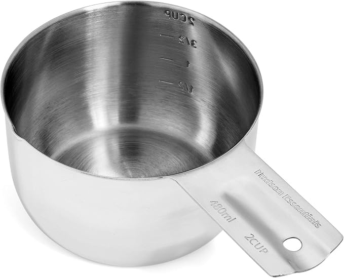Hudson Essentials Stainless Steel Measuring Cups and Spoons Set - Image 2