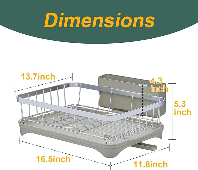 LIYI Drying Rack Tableware, Stainless Steel Drying Rack, 304 Stainless Steel - Image 7