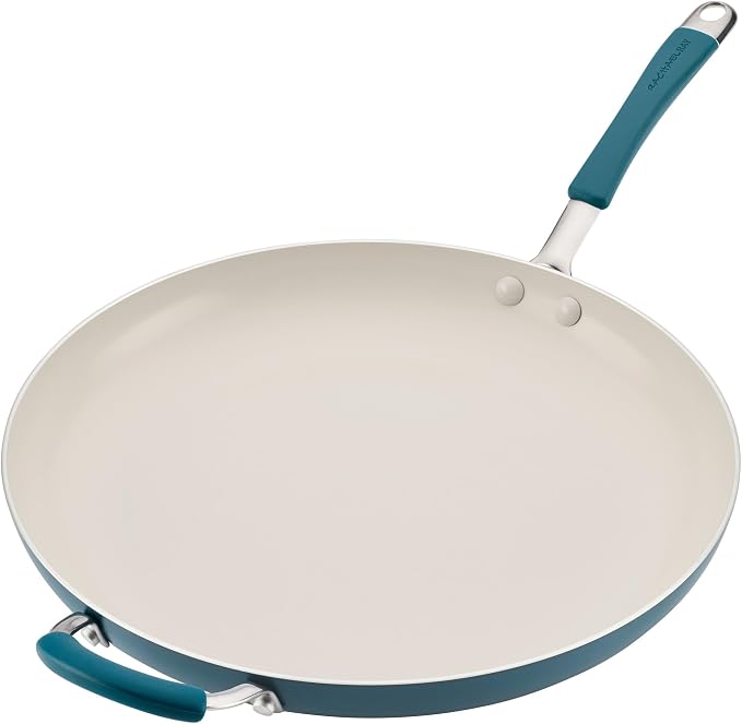 Rachael Ray Cucina Ceramic Nonstick Frying Pan/Skillet, Dishwasher Safe - Image 12