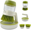 Soap Dispenser Dish Brush Palm Brush Scrub Brush Equipped by UGWKivd
