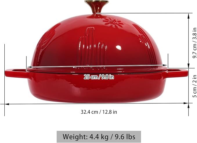 Flavehc Cast Iron Bread Oven - Image 5