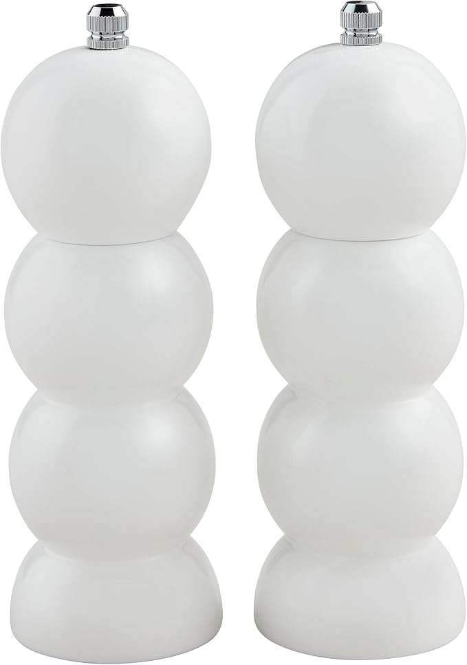 Mud Pie Classic Salt Pepper Grinders; 6.25" X 2.25" by MudPie