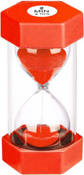2 Minute Sand Timer Hourglass, Unbreakable Hexagon Plastic Sand Watch Reloj De by YLTIMER
