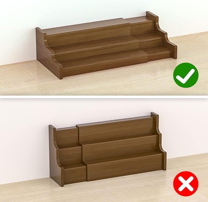 Bamboo Spice Rack Cabinet Organizer - Image 4