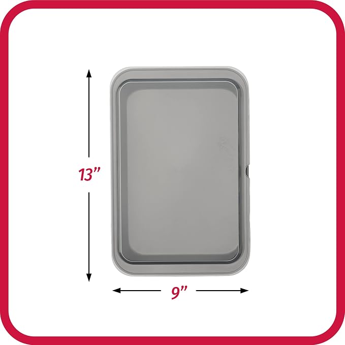 GoodCook Set of 2 Nonstick Steel 13" x 9" Cake Baking Pans - Image 7