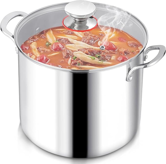 Herogo 12 Quart 18/10 Stainless Steel Stock Pot by Herogo