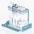 Saydear Under Sink Organizer Storage 2-Tier Premium Metal Pull-Out Kitchen by Saydear