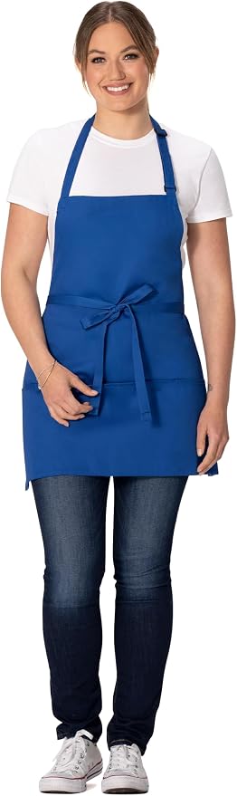 Chef Works Unisex Three Pocket Apron - Image 2