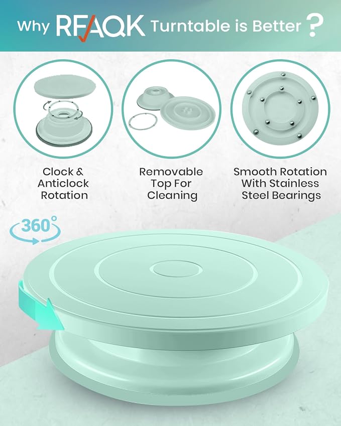 RFAQK 200PCs Cake Decorating Kit - Image 3