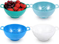 Baderke 4 Pack Mini Colander for Kitchen Plastic Berry Strainer by Baderke