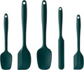 Silicone Spatula Set, 5 Piece Food Grade Rubber Spatulas by Hoewina