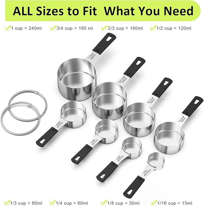 Measuring Cups & Spoons Set of 18 - Image 3