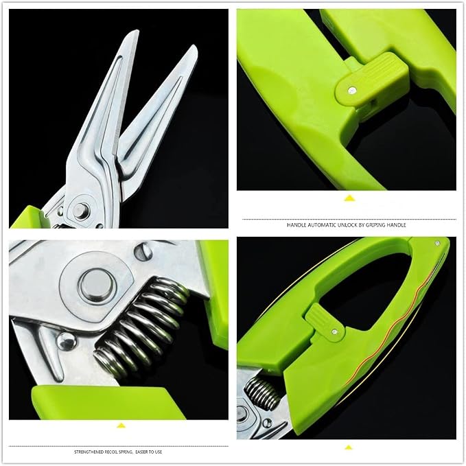 Multi Function Kitchen Garden Shears Spring-Loaded - Image 5