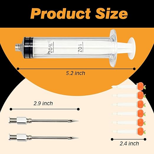 CloudHand Meat Turkey Pop Up Timer & Flavor Injector Set, Turkey Thermometer - Image 4
