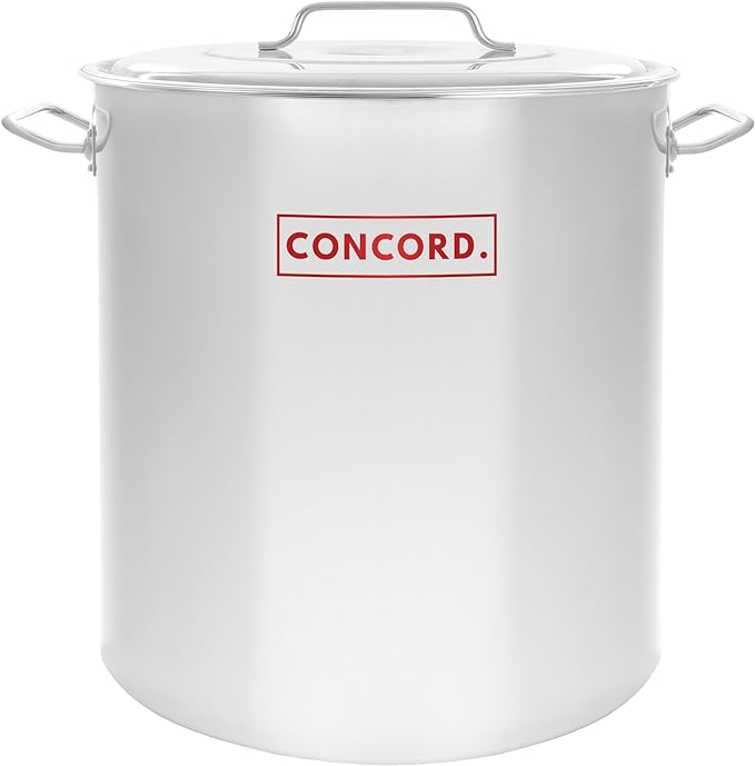 Concord 180 Quart Stainless Steel Stock Pot Cookware by ConcordCookware