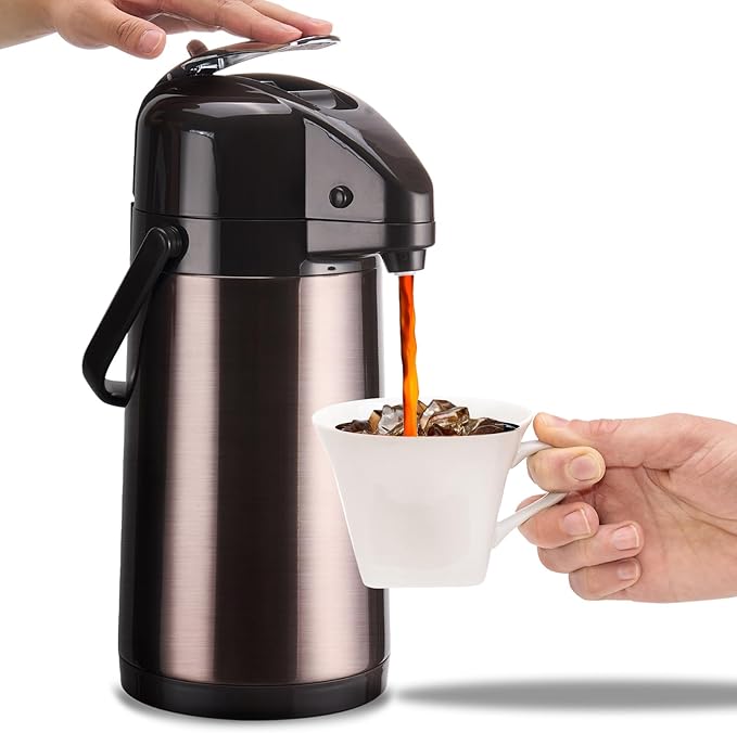 PARACITY Upgraded Airpot Coffee Carafe by PARACITY
