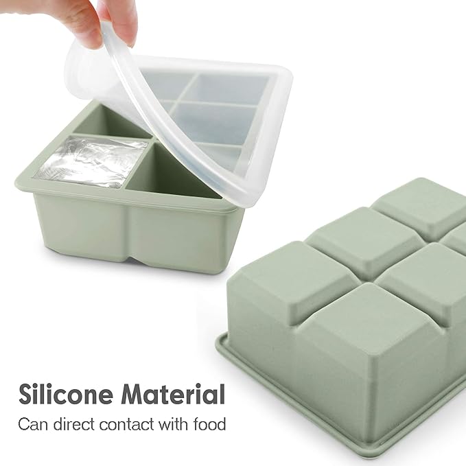 Excnorm Silicone Ice Cube Trays 3 Pack - Image 2