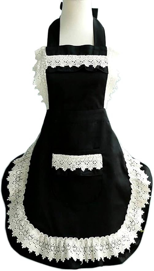 Hyzrz Lovely Home Work Adjustable Apron Shop Cake Kitchen Cooking Aprons by Hyzrz