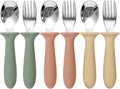 Eascrozn 6 Pack Toddler Utensils, kids Silverware by Eascrozn
