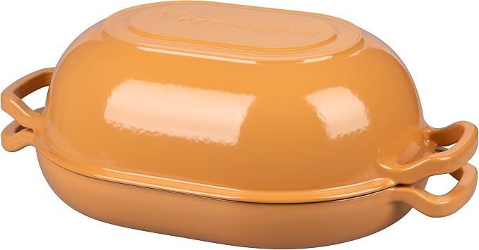 VORRINGARD Enameled Cast Iron Sourdough Bread Oven, Dutch Oven, Loaf Cast Iron - Image 6
