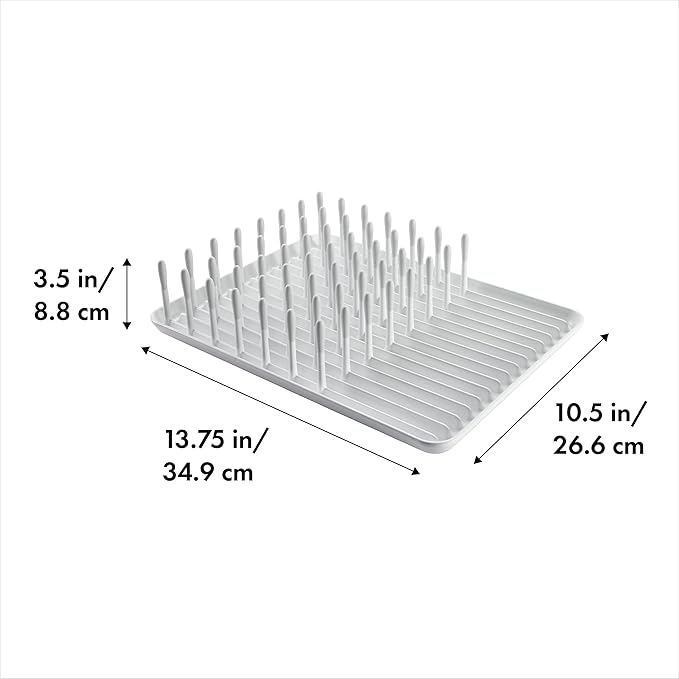 OXO Good Grips Compact Dish Rack Biscuit | - Image 2