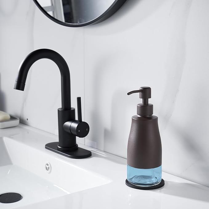Gaussra Matte Brown Soap Dispenser - Image 2