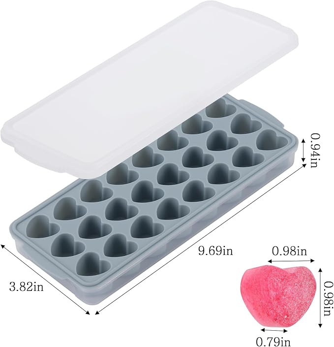 Heart Shaped Ice Cube Trays - Image 2