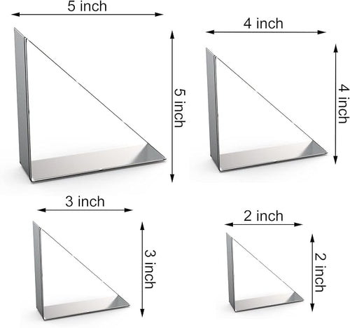 45/90 Degree Triangle Cookie Cutter Set - Image 2