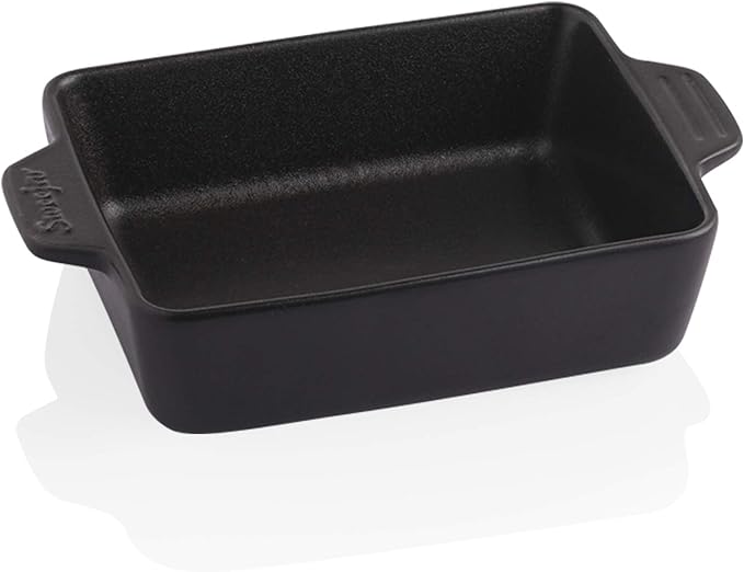 Sweejar Ceramic Baking Dish, Rectangular Small Baking Pan by Sweejarco1949
