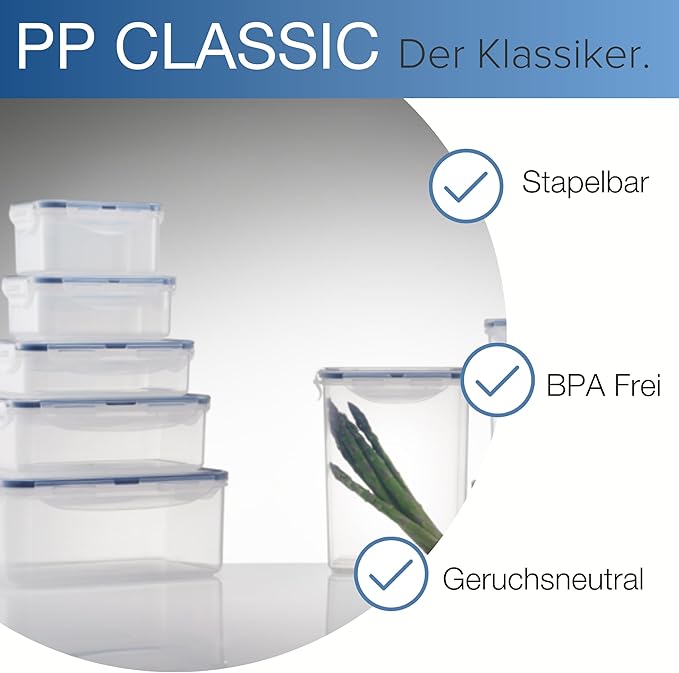 LOCK & LOCK Easy Essentials Food Storage lids/Airtight containers, BPA Free - Image 5