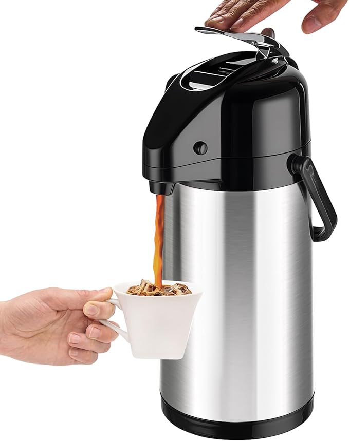 PARACITY Upgraded Airpot Coffee Carafe by PARACITY