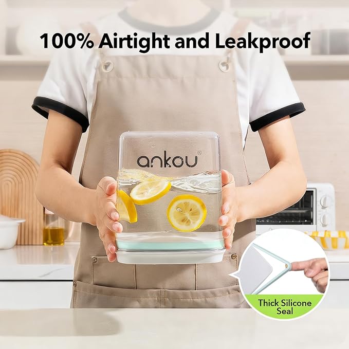 Food Storage Container Set 2.8 Qt ×2 - Image 3