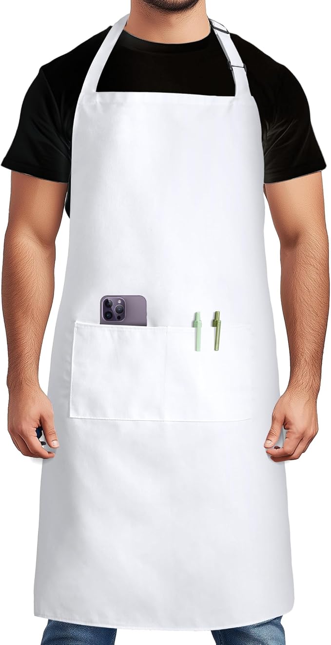 Syntus Chef Apron for Men Women Kitchen Cooking Apron by Syntus