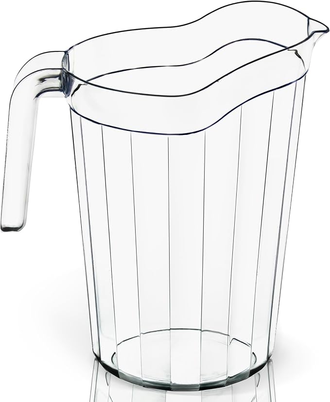 DecorRack 6 Pack - 75 oz Polycarbonate Plastic Pitcher Beverage Dispenser - Image 4
