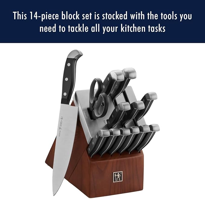 HENCKELS Statement Razor-Sharp 14-Piece Knife Set, German Engineered Knife - Image 2