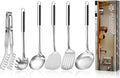Pleafind Stainless Steel Cooking Utensils Set, Nonstick Kitchen Tools by Pleafind